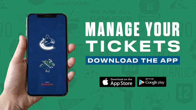 manage your tickets, download teh app